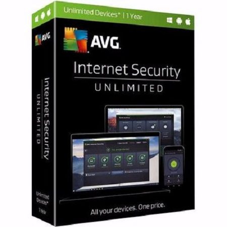 AVG Internet Security Unlimited 1 User 1 Year